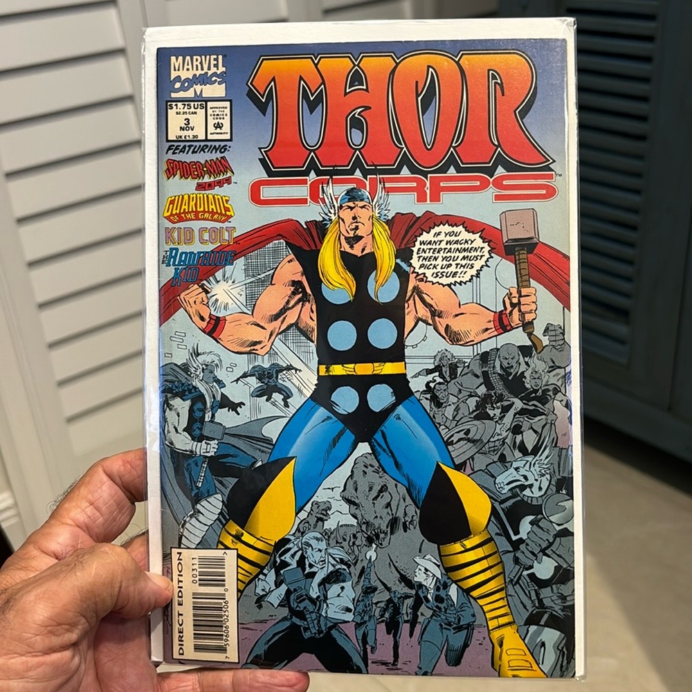 Year 1993 Thor Corps #3 Direct Edition